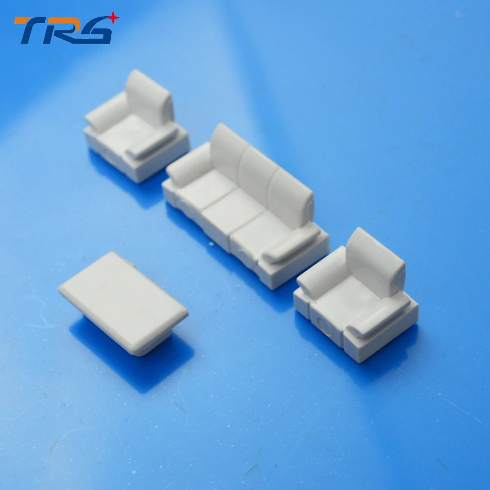 

Teraysun 1:50 Scale Miniature Model Sofa Set for Children's Dollhouse Building Set of 10
