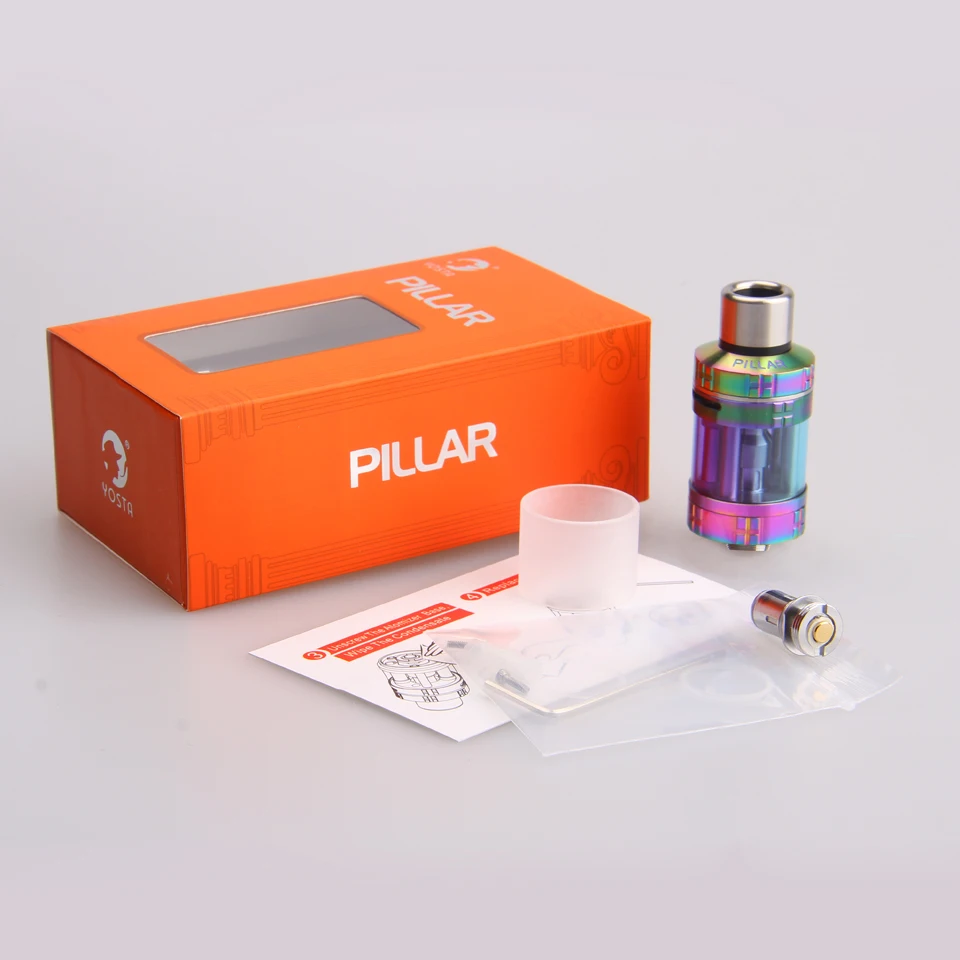 YOSTA Pillar 4ml 24mm Sub Ohm Tank Clearomizer (3)