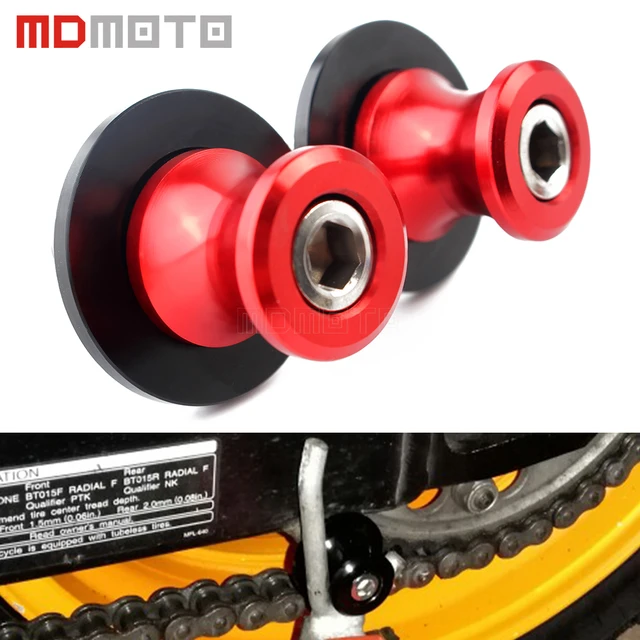 Motorcycle Swingarm Rear Spool Frame Sliders For Yamaha FZ6R FZ1 MT09 T