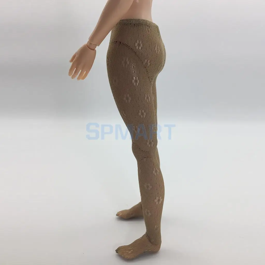 1/6 Scale Female Pantyhose Women Silk Stockings Pants Clothes for 12