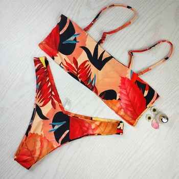 

Sexy Women Bikini Set 2018 New Arrival Summer Bandage Push Up Padded Swimwear Swimsuit Bathing Beachwear Biquini