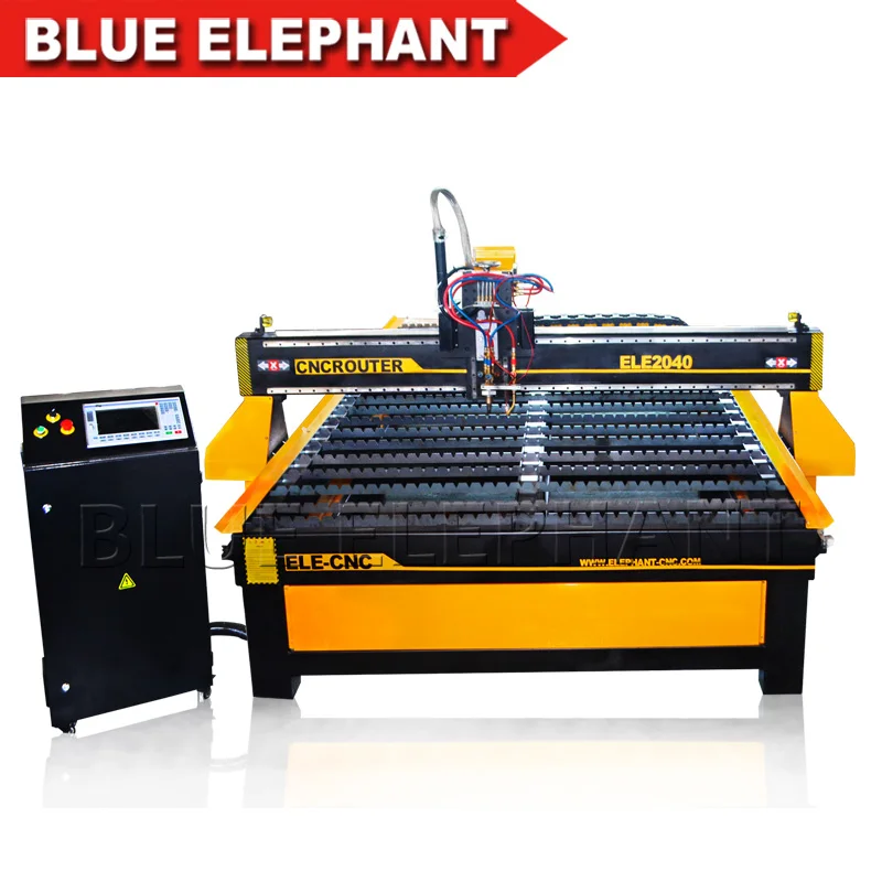 Blue Elephant Sheet Metal plates cheap cnc plasma cutting machine , cnc