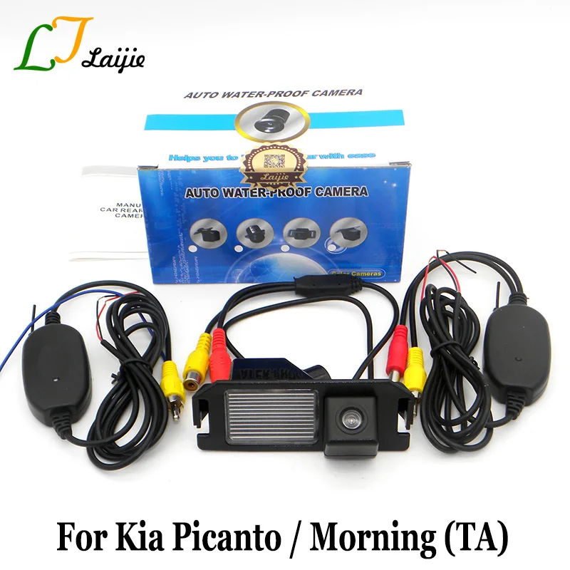 Koop Voor Kia Picanto Morning (TA) 2011 ~ 2017 Wireless Auto Achteruitrijcamera HD Brede Lens Hoek CCD Nachtzicht Parkeergelegenheid Camera