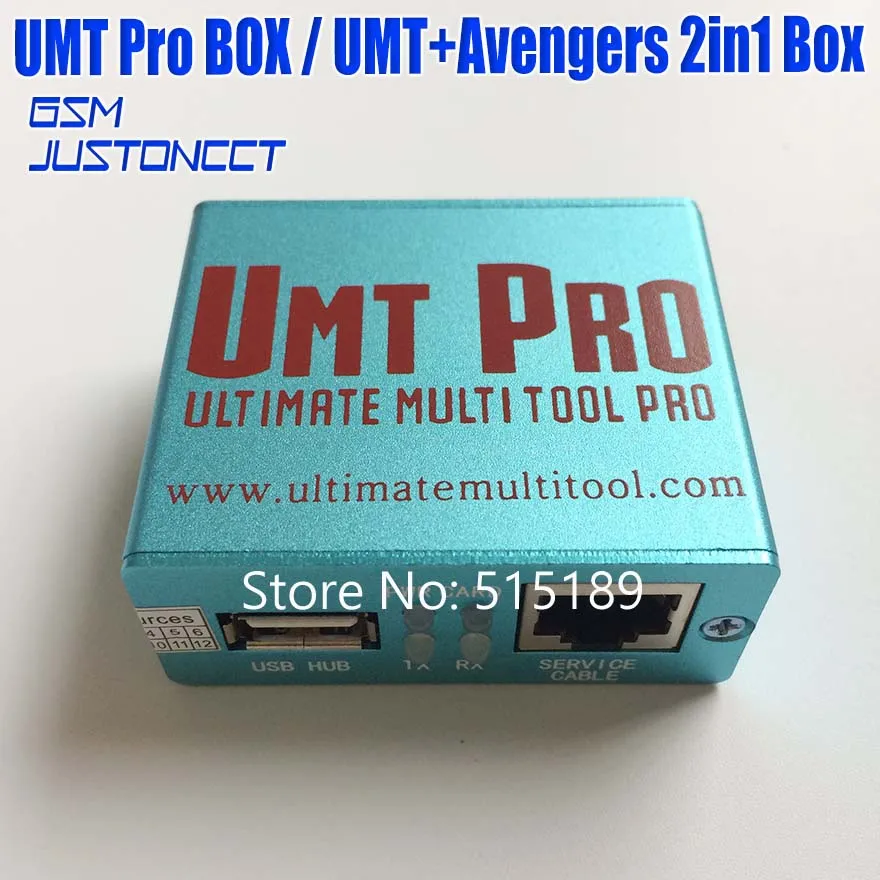 Gsmjustoncct оригинальные новые 100% оригинал UMT Pro 2 коробка + Мстители 2in1 коробка с 1 USB кабели Бесплатная доставка