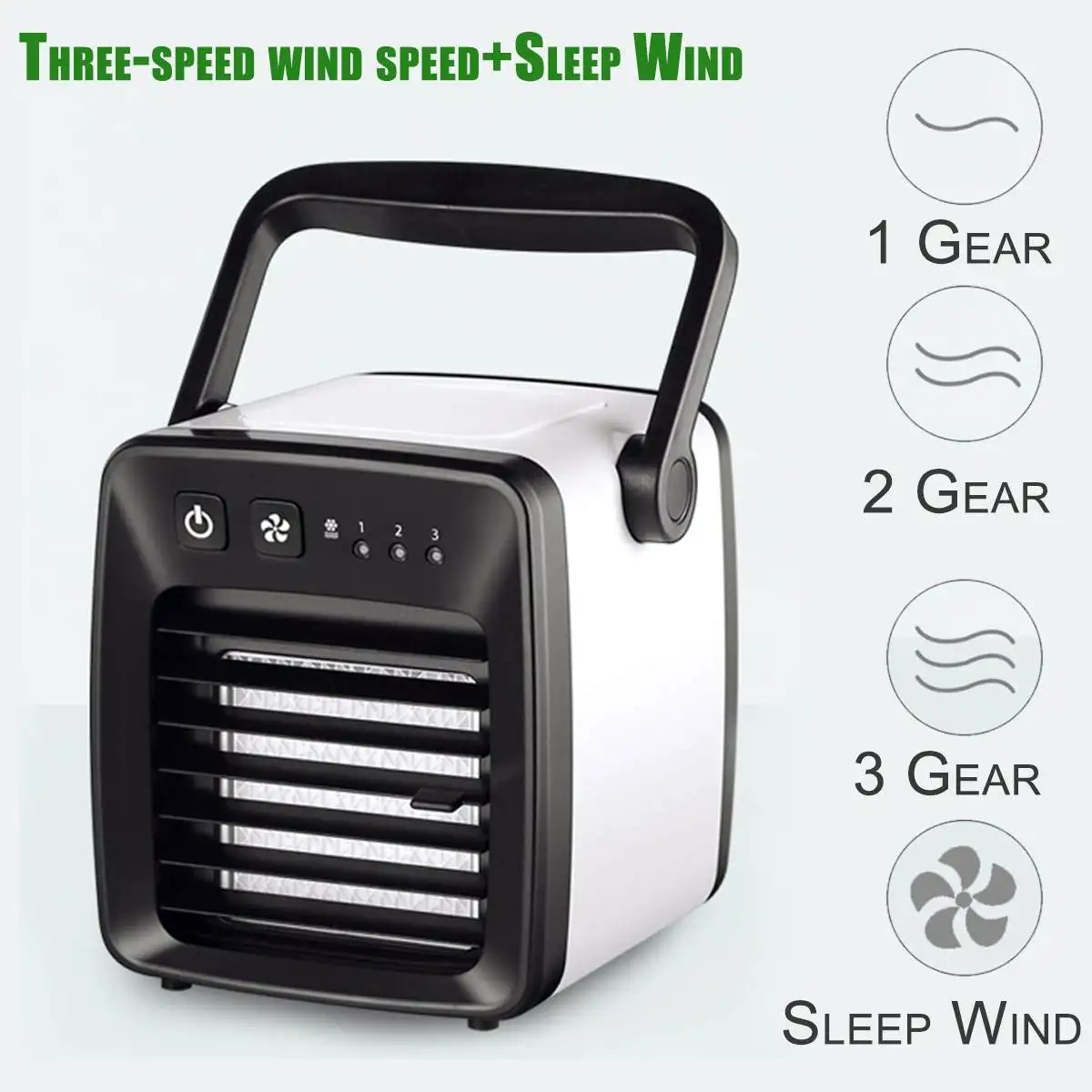 

USB Mini Portable Air Conditioner Humidifier Purifier Desktop Air Cooling Fan Air Cooler Fan for Office Home