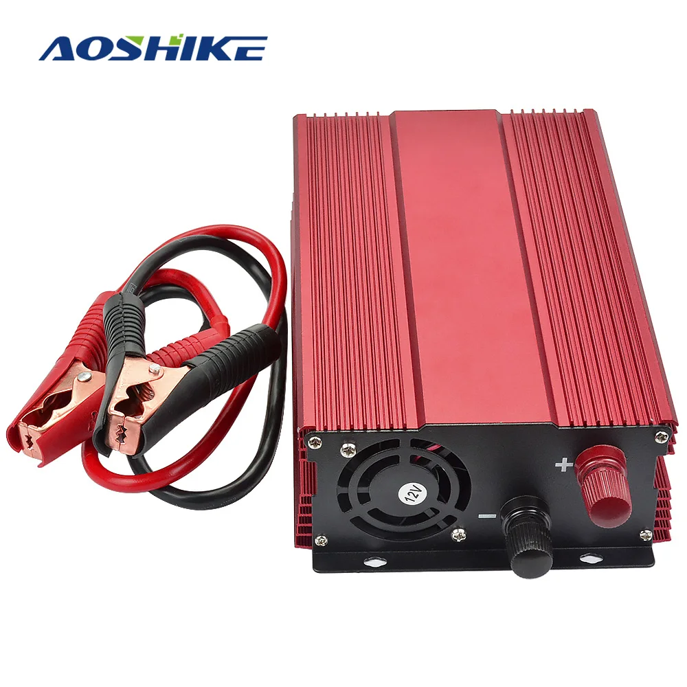 

AOSHIKE Power Inverter 12V 220V Convertisse Car Inverter Modified Sine Wave Laptop Adapter Converter Voltage Transformers