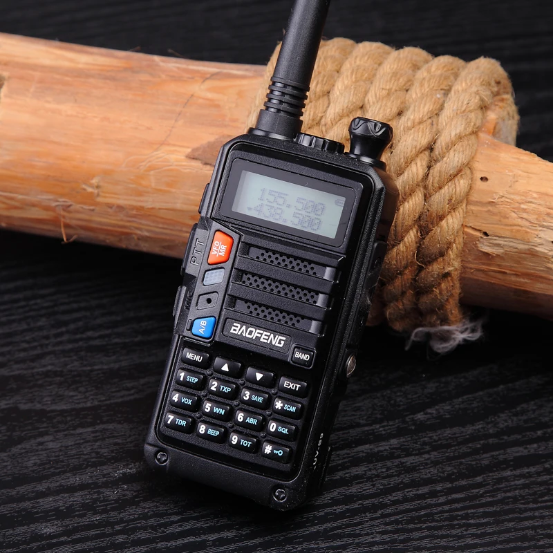 wireless walkie talkie Baofeng UVS9 PLUS Tri-Band Two Way Radio 200-260MHz 10W Powerful Portable Ham Radio Usb Charger Transceiver Upgrade UV 5R Radio rechargeable walkie talkies