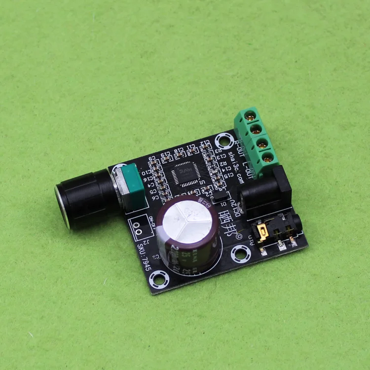

Super Slim 2 x 15W PAM8610 Class D Digital Dual Power Audio Amplifier Board 12V