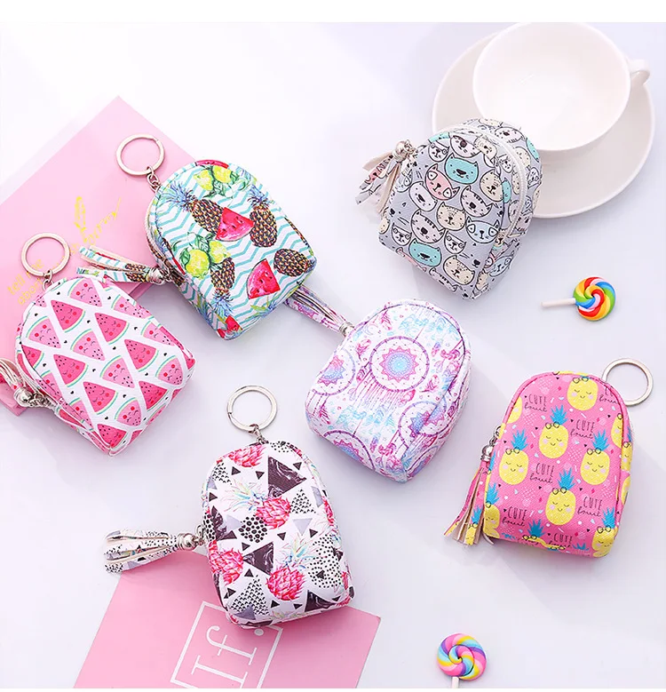 Bolsa de Moeda Pequena de Armazenamento Lote Schoolbag Bonito Cor Carteira Mini Bolsa Lápis Multi-função Chave 12 pc - 8 Material escolar e de escritório