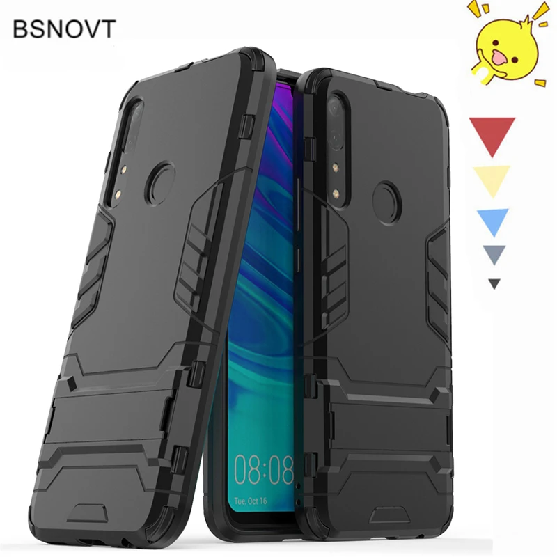 

For Huawei P Smart Z Case Phone Holder Anti-knock Armor Cover For Huawei Y9 Prime 2019 Case For Huawei Enjoy 10 Plus Case BSNOVT