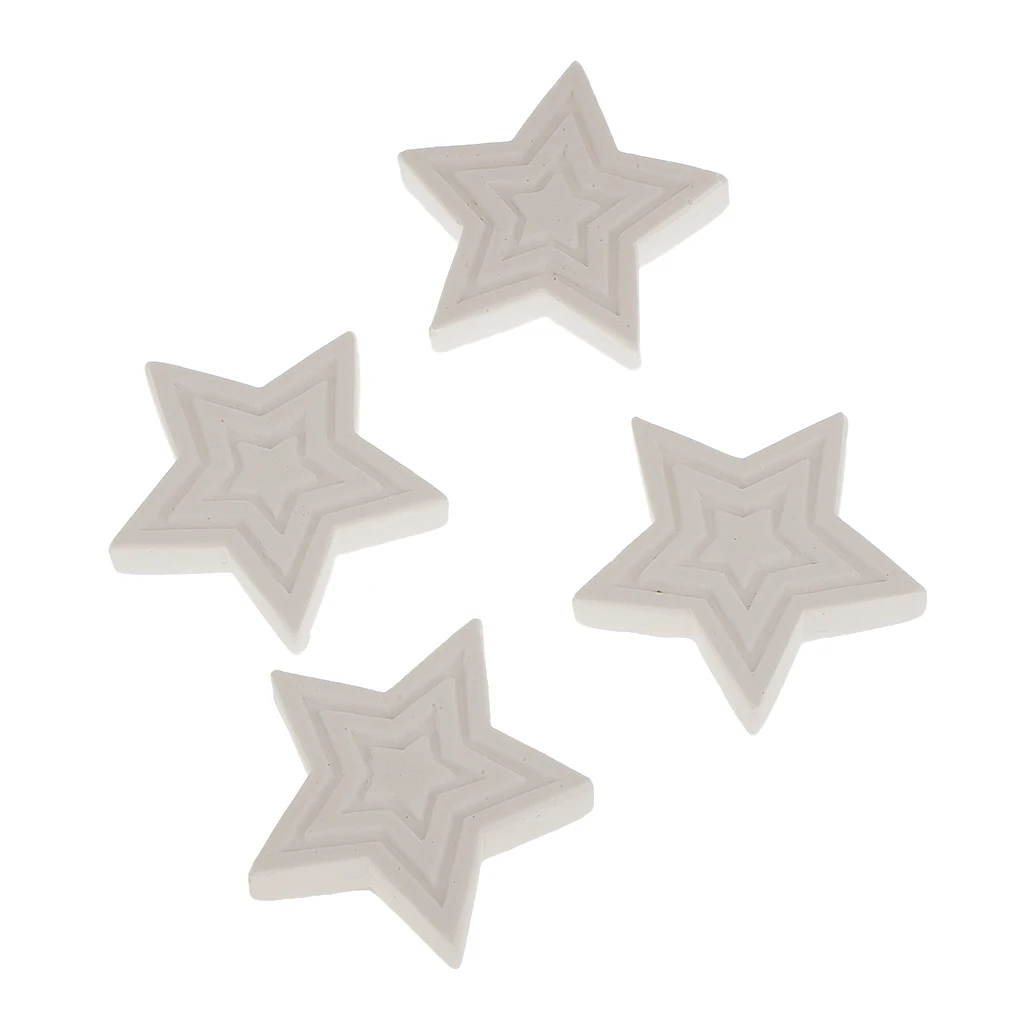 DIY Air Freshener Aromatic Home Fragrance Essential Oil - Star Shaped Handmade Ornament 
