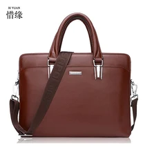 XIYUAN BRAND men Leather zipper black Shoulder messenger Bag For A4 Files Laptop Male Crossbody Handbags man Dress bags brown
