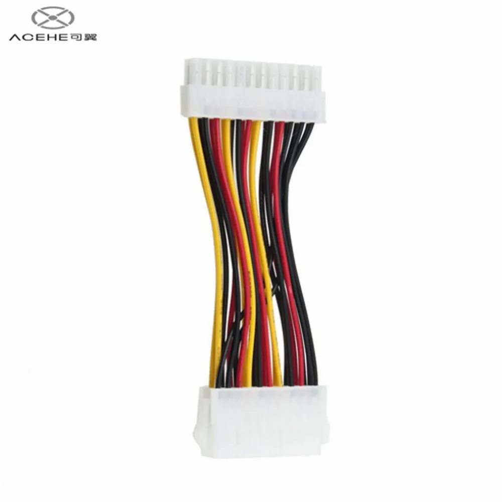 

ACEHE New ATX 20 Pin to 24 Pin Power Supply Female to Male Adapter Cable For Laptop PC Wholesale in stock!!!