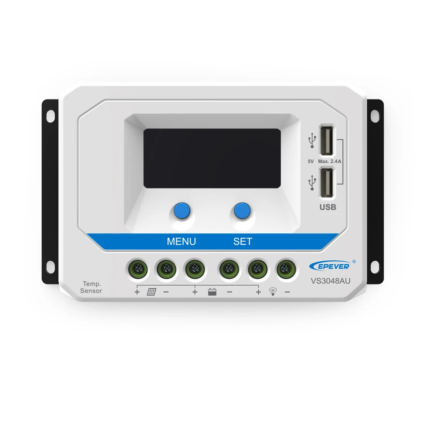 30A 45A 60A VS3048AU VS4548AU VS6048AU 12В 24В 36В 48В EPSolar ШИМ видозвезда регулятор солнечного заряда