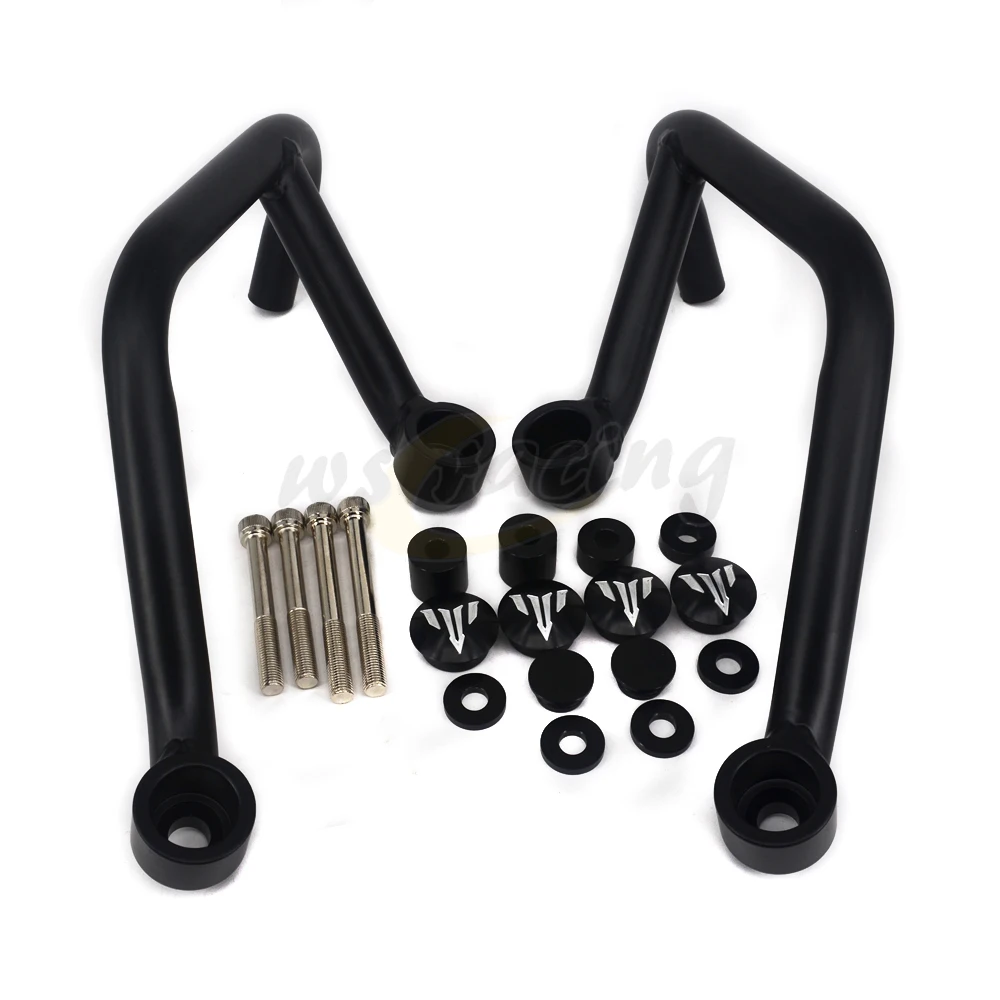

Motorcycle Engine Bumper Guard Crash Bars Protector Steel For Yamaha MT09 MT-09 FZ07 FZ-09 2014-2016 2014 2015 2016