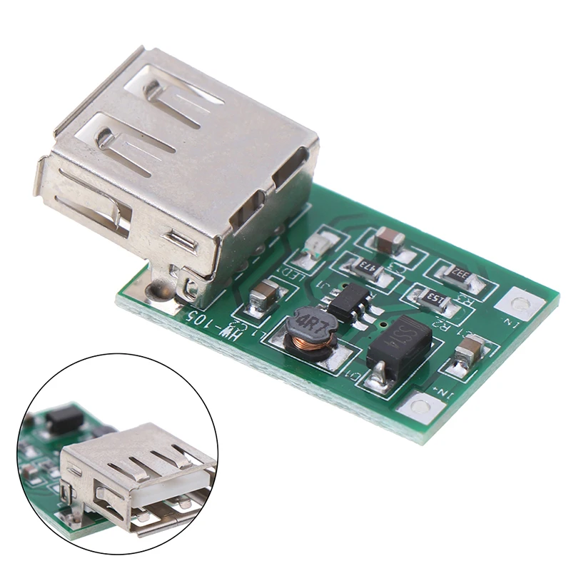 

DC-DC USB Mobile Boost Module 0.9V-5V 600MA Converter Step Up Module