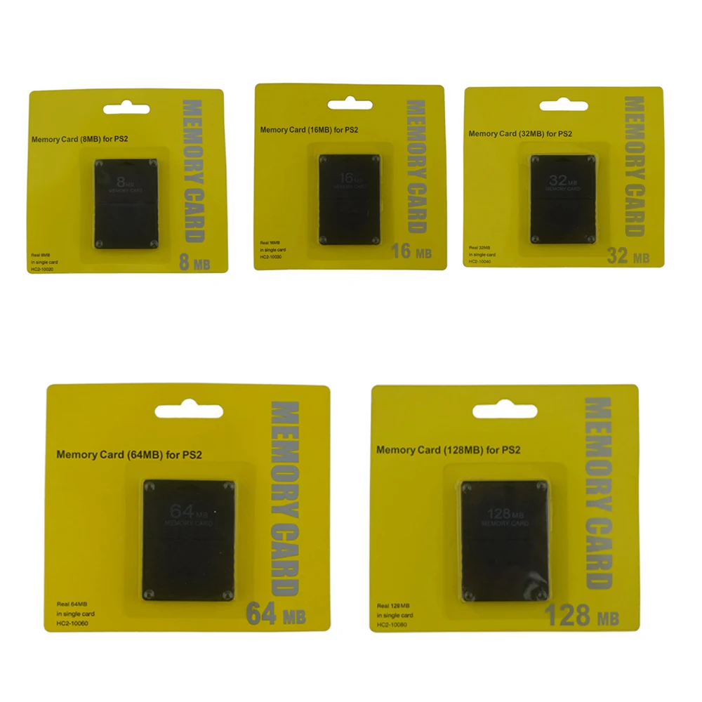 1PC 8MB 16MB 32MB 128MB Memory Card For Sony PlayStation 2 PS2 Accessories New