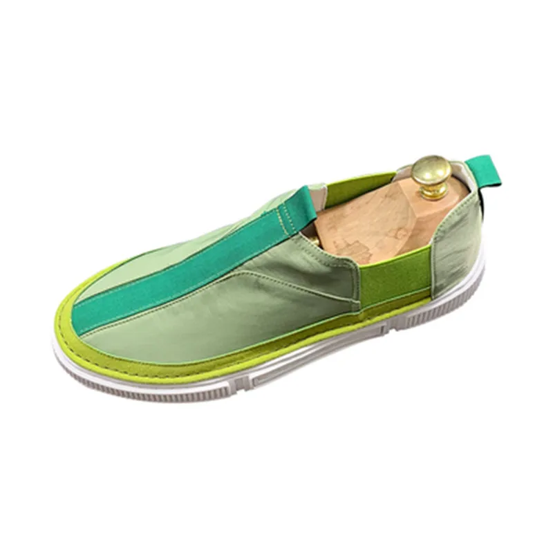 Seasonal new mens shoes a breathable style casual board shoes canvas lazy shoes