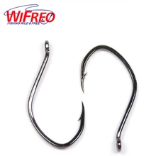 20 штук высокоуглеродистой стали крючок для сома колючая для ловли сома крючки 3/0 2/0 1/0 6 8 V острый крючок