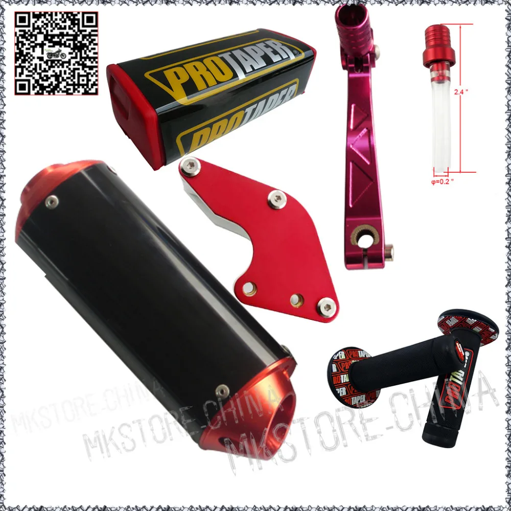 MX Dirtbike Cross for Pro Taper Bar Protector Cross Fat Bar Red Pad for