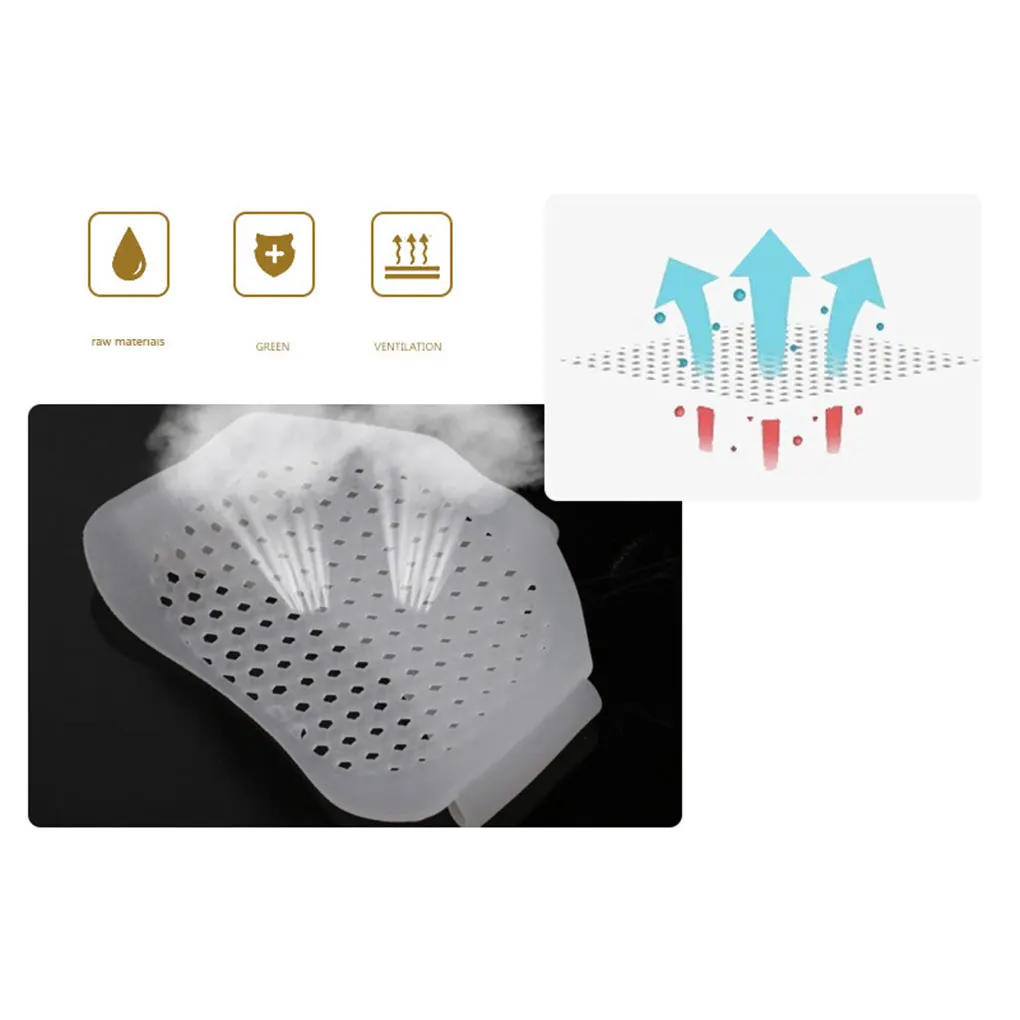 Pair of forefoot pads 1 pair bunions treatment corrector silicone forefoot pad big toe separator sleeve