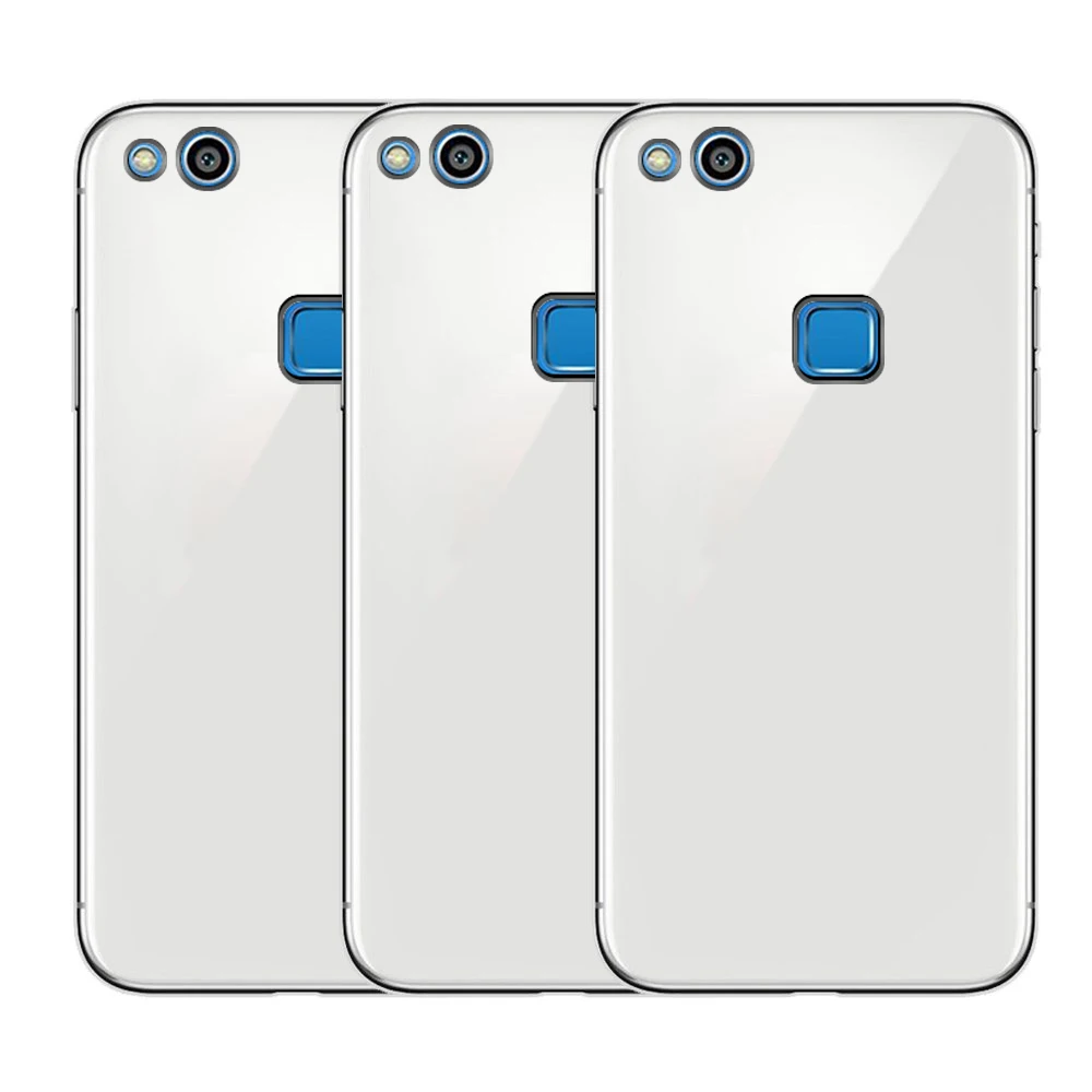 Подходит для HUAWEI P10lite простой мягкий чехол нескользящий прозрачный