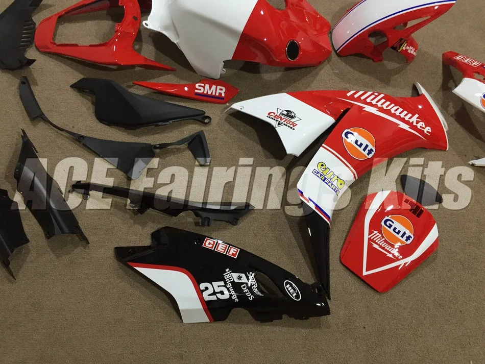 NEW ABS Motorcycle fairings Kit Fit for Honda CBR1000RR 2012 2013 CBR 1000RR 12 13 14 15 fairing set color red white