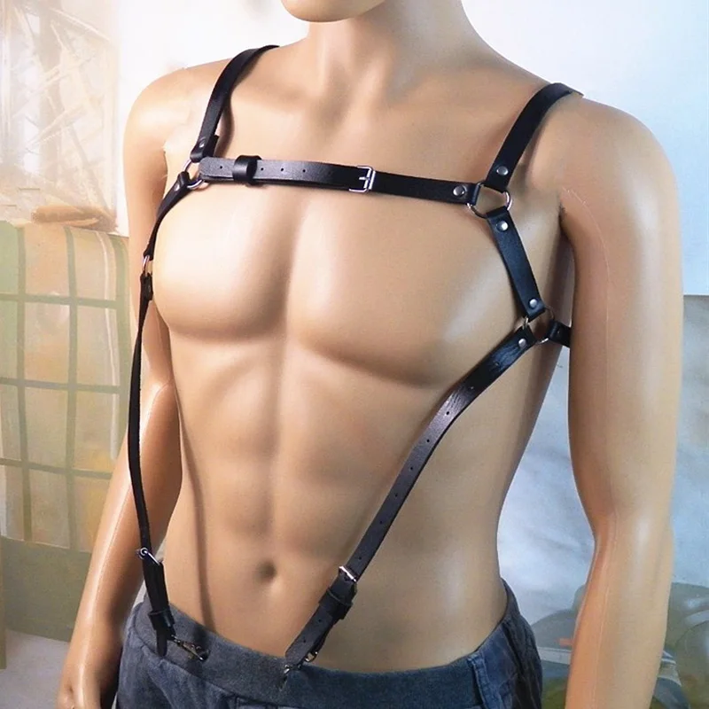 Новинка мужской сексуальный бондаж для геев в стиле панк бюстье корсет