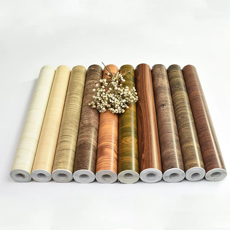 DIY 1 M للماء PVC الفينيل الخشب الحبوب ورق حائط ذاتي اللصق المطبخ خزانة الطابق السقف تحديث ملصقات على الجدار DIY 1 M للماء PVC الفينيل الخشب الحبوب ورق حائط ذاتي اللصق المطبخ خزانة الطابق السقف تحديث ملصقات على الجدار