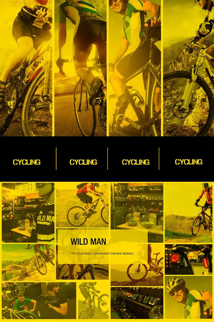 WILD MAN велосипедная седельная сумка MTB для горного велосипеда, велосипедная сумка bicicleta, водонепроницаемая седельная сумка, задняя посылка, черная, 5 Co