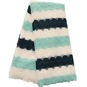 

New Design African Cord Lace Fabrics High Quality Nigeria Wedding Dress Lace Water Soluble Guipure Lace Fabric H836-1