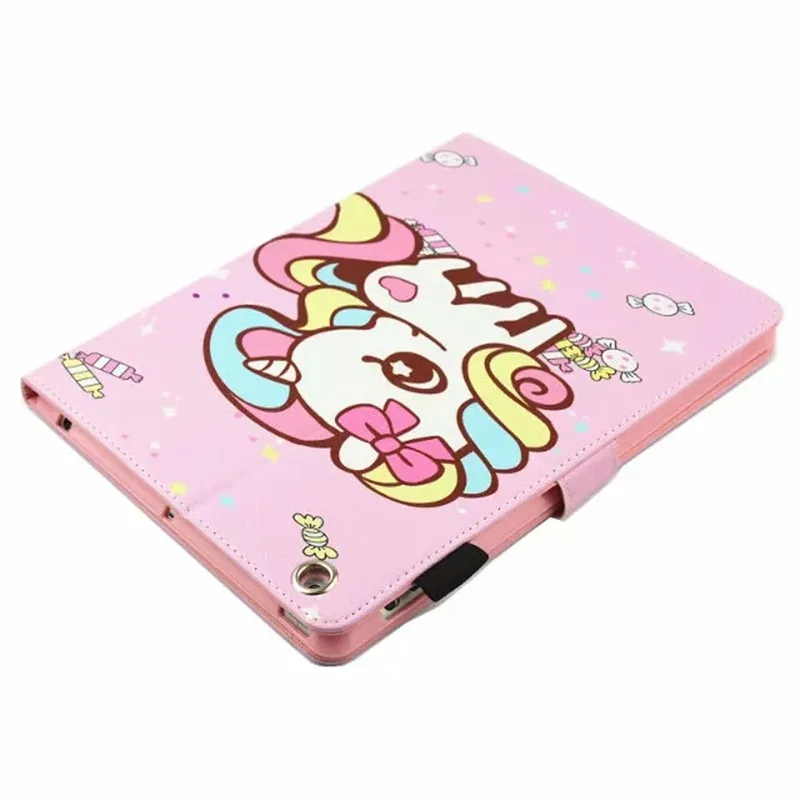 Чехол для планшета iPad 4 iPad 3 iPad 2 hoesjes милый мультяшный Единорог чехол оболочка Fundas для iPad 2/3/4 чехол Coque Etui+ стилус