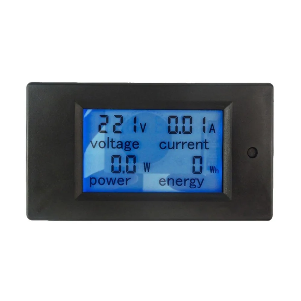 

AC 80V-260V 20A 4 in 1 Digital LCD Display Digital Current Voltmeter Ammeter Power Energy Multimeter Panel Tester Meter