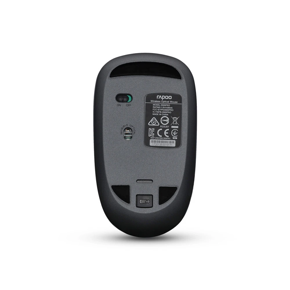 Rapoo 3500plus тканевая крышка 1000 dpi Беспроводная оптическая мышь BT эргономичная беспроводная мышь для ПК Компьютеры-ноутбуки