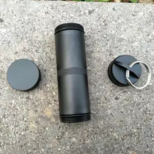 Открытый может таблетки бутылка герметичные уплотнения бушкрафт контейнер Водонепроницаемый Путешествия аварийное снаряжение коробка для таблеток инструмент для хранения