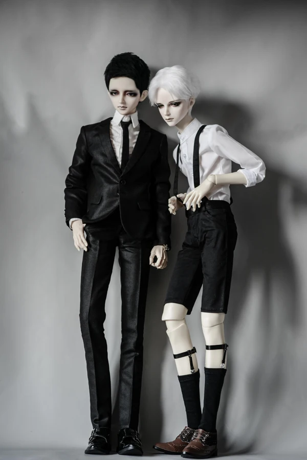 

BJD doll clothes white gentleman standing collar fashion shirt 1/4 1/3 SD MSD SSDF Uncle toys doll accessories