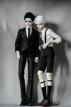 

BJD doll clothes white gentleman standing collar fashion shirt 1/4 1/3 SD MSD SSDF Uncle toys doll accessories