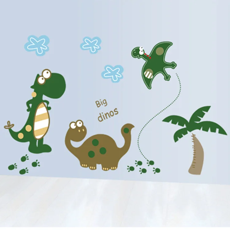 Big Dinos! Dinosaur Wall Decal Sticker Boys Decor Art Mural Poster