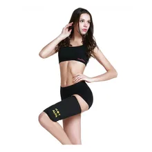 2 шт. для женщин ног Формочки неопрена сауна пот сжатия ремни уменьшение обхвата бедер жиросжигатель калорий от Регулируемый средства ухода за кожей Shapewear