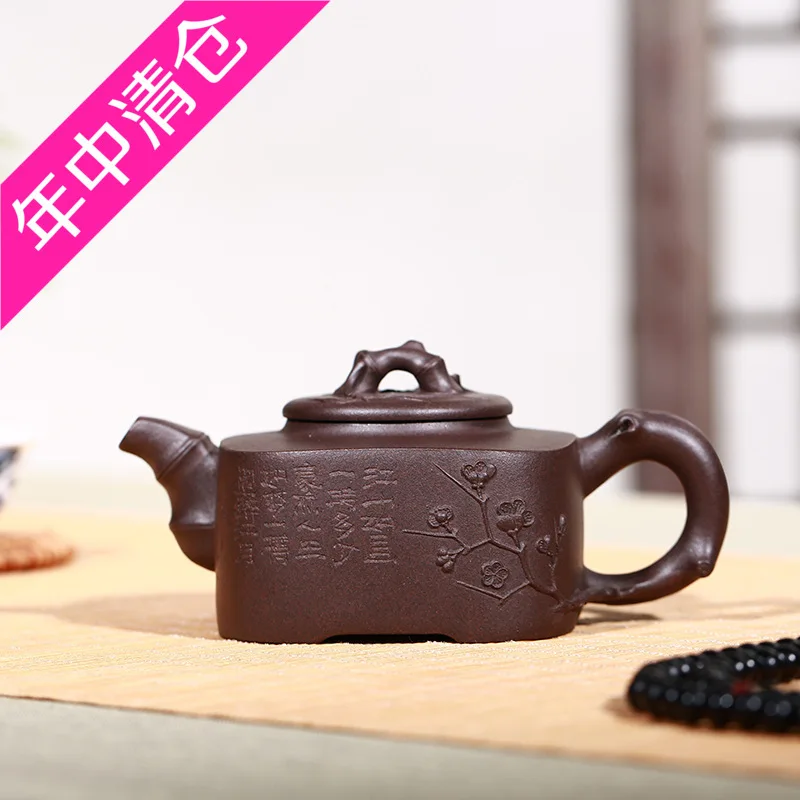 undressed ore old famous peng-cheng gu all hand purple clay authentic sifang mei xiang pot manufacturer wholesale | Дом и сад