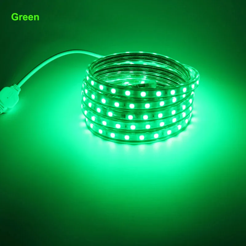 220v 5050 3chip strip green-