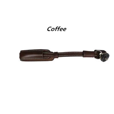 Регулируемый ремешок для запястья кожаный ремень Адаптер для DJI OSMO Mobile Zhiyun Feiyu Ручной Стабилизатор карданный набор аксессуаров - Цвет: COFFEE