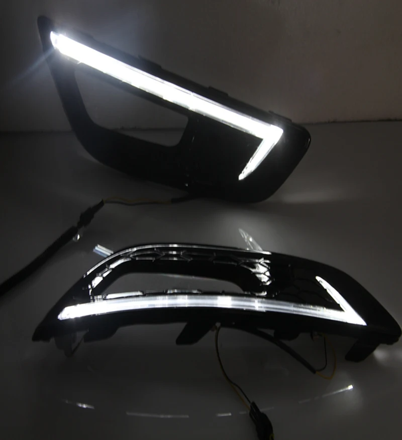 DRL For Ford Focus 4 2015 2016 Daytime Running Lights Fog head Lamp