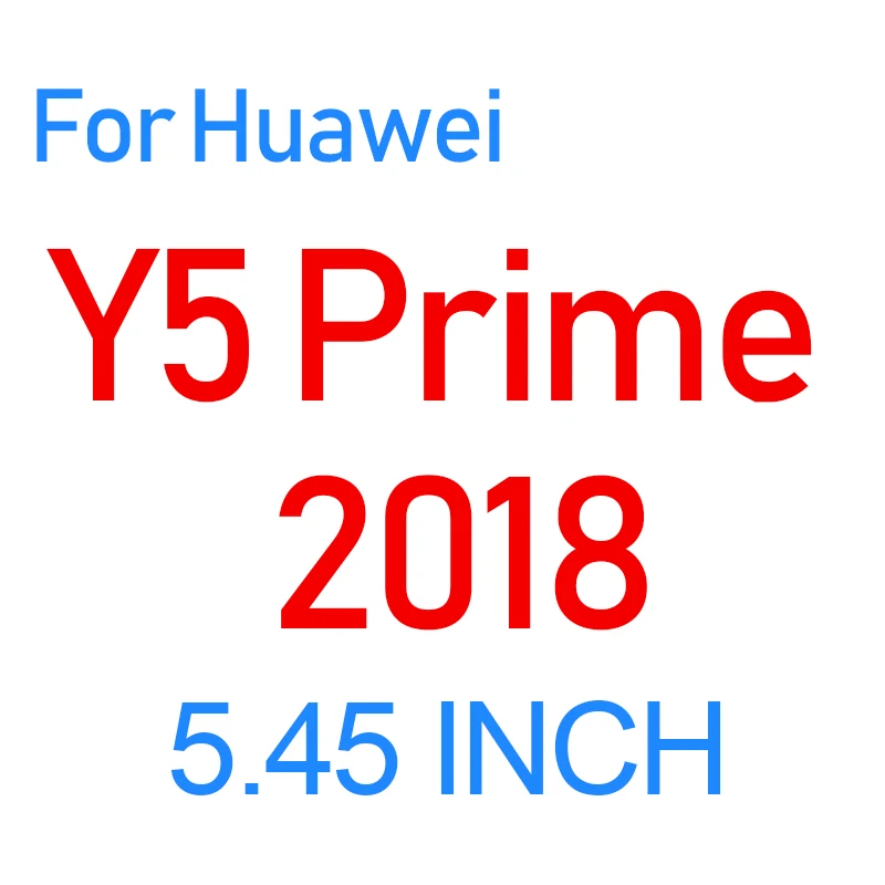 Стекло для huawei Y5 Y6 Y7 Prime защитное стекло на Hauwei Huawey Y 5 6 7 Y защитное закаленное стекло Y52018 Y62018 Y72018 - Цвет: Y5 Prime 2018