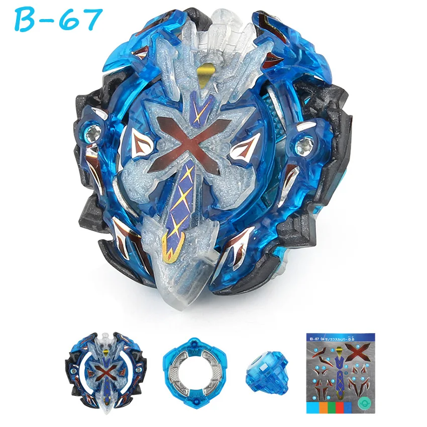 NEW bey blade Burst Combat spiral detonating gyroscope with Launcher and Box blade Fafnir Phoenix Battle Fury children's toys