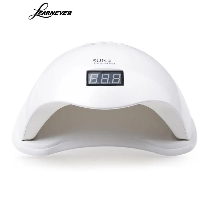 

LEARNEVER 48w Manicure Nail Phototherapy Machine Sun Lamp Painless Nail Machine Painless Mode Light-sensitive Nail Machine