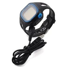 Высокое качество зарядка через USB Колыбели док-станция для Garmin Forerunner 10 и Forerunner 15 GPS Бег Смарт-часы