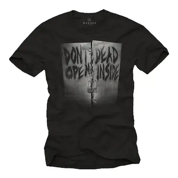 

2019 Don't Open Dead Inside T-Shirt for Men Summer Fashion Tee Shirt