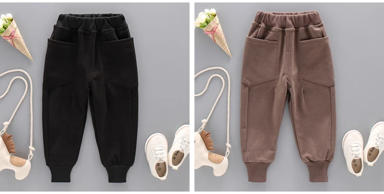 Новое поступление; вельветовые брюки для девочек; сезон осень-зима; модные детские брюки с эластичной резинкой на талии; Детские повседневные брюки