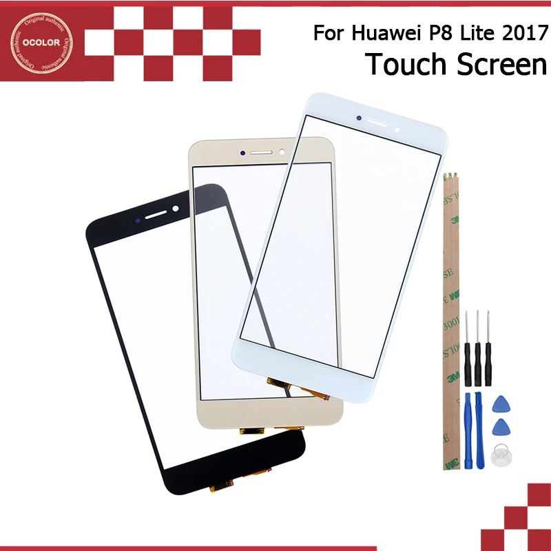 Ocolor для Huawei P8 Lite 2017 Сенсорная панель Сенсорный экран дигитайзер сенсор Замена +